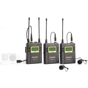 UwMic9 Saramonic Digital UHF Wireless Mic System(TX9+TX9+RX9)
