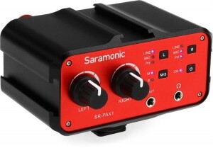 Saramonic SR-PAX1  2채널 오디오 믹서